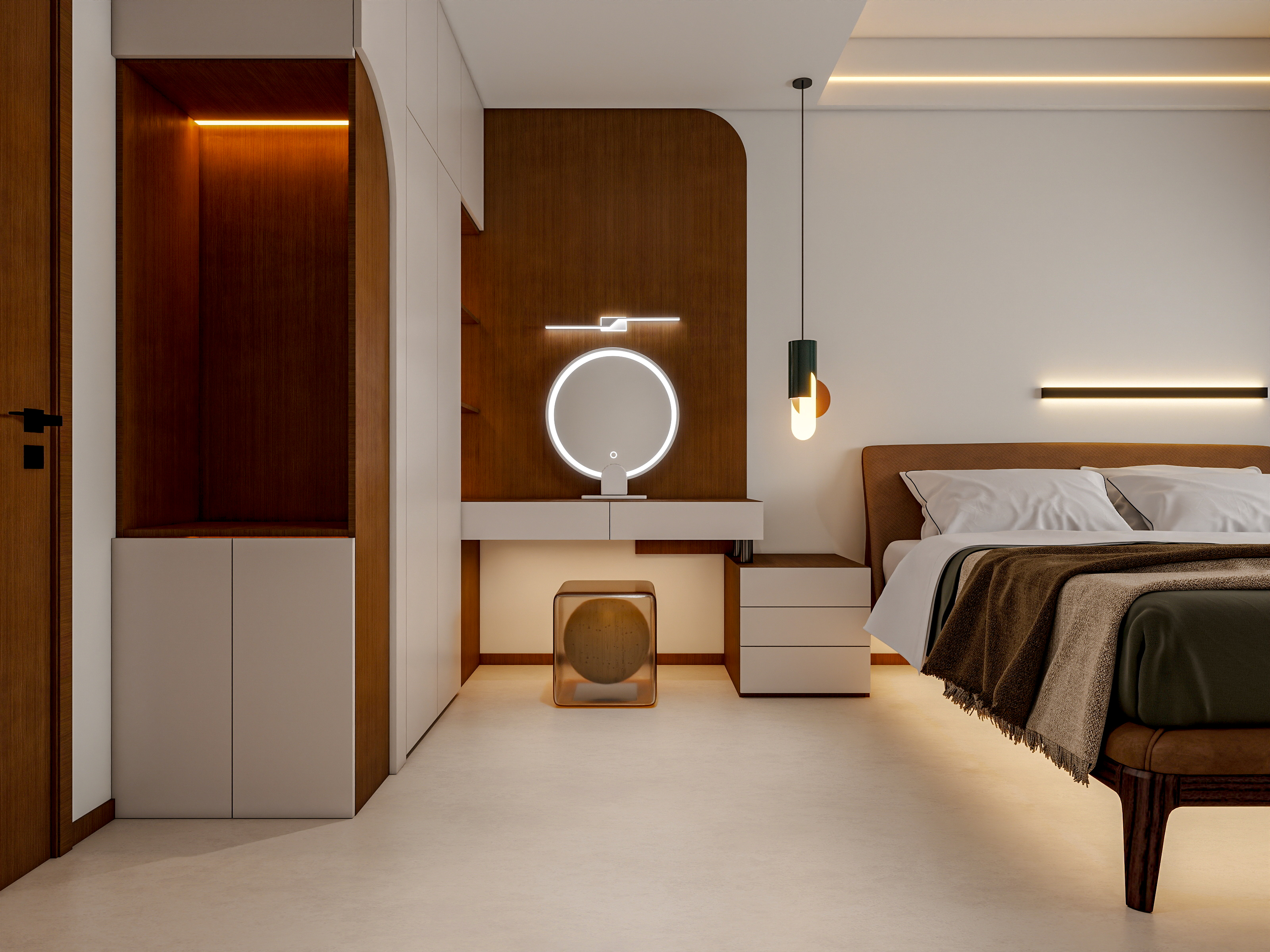 四川成都花间君邸（603平方现代极简底跃四居室）-55