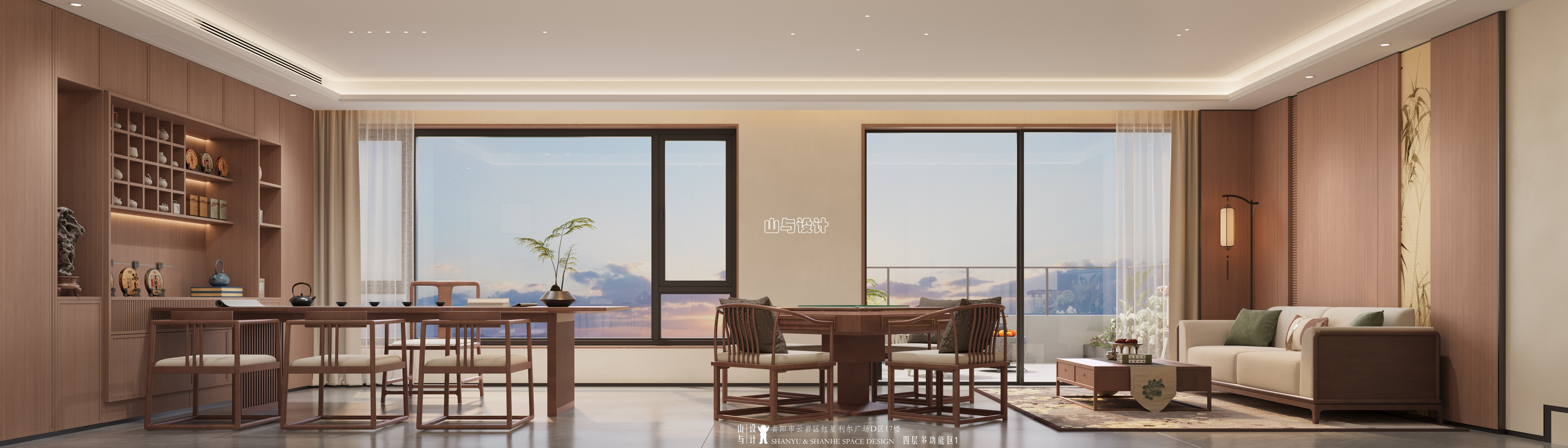 舜山府宋代中式别墅效果图-34