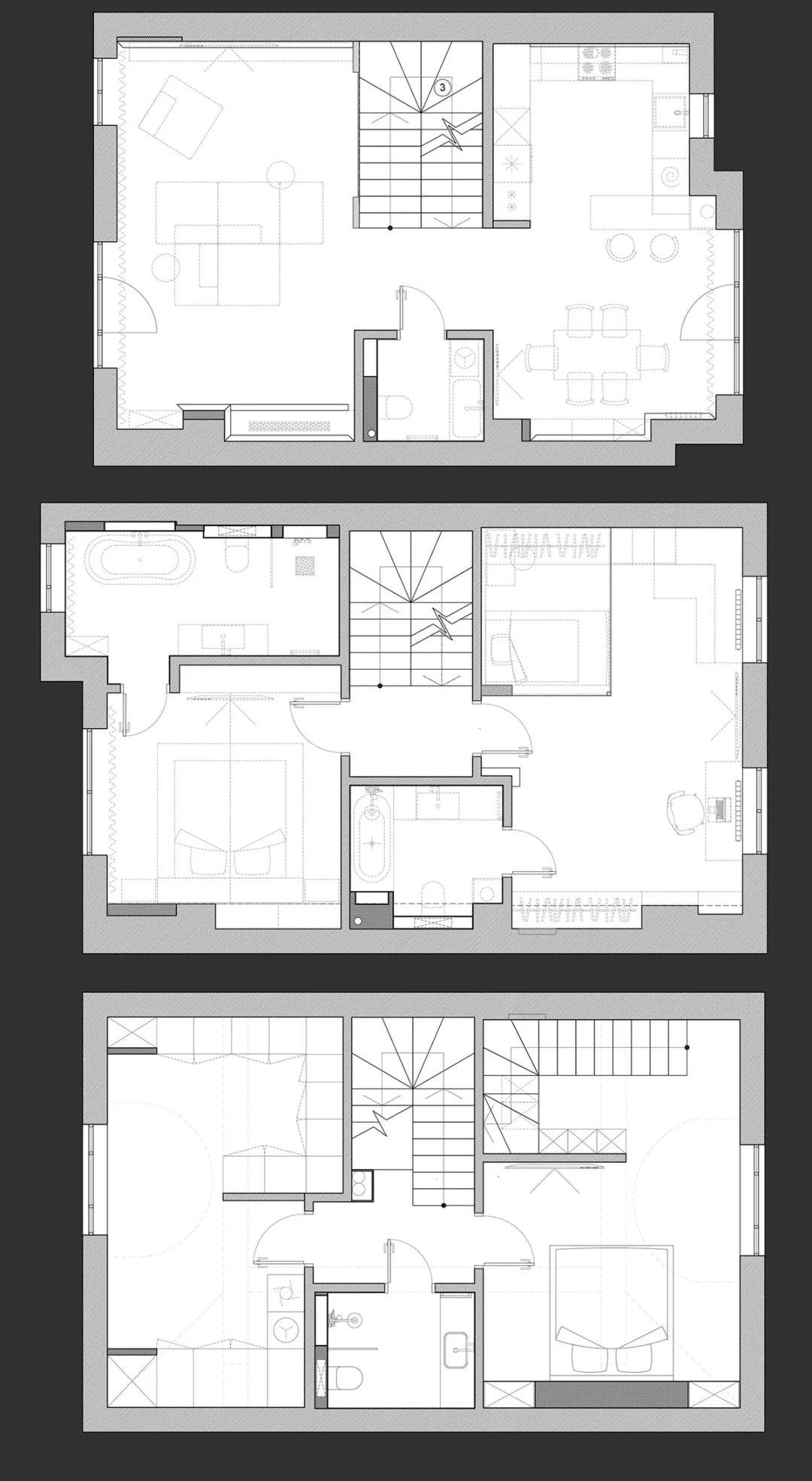 摩尔多瓦 222㎡三层别墅设计丨D3 Design-43