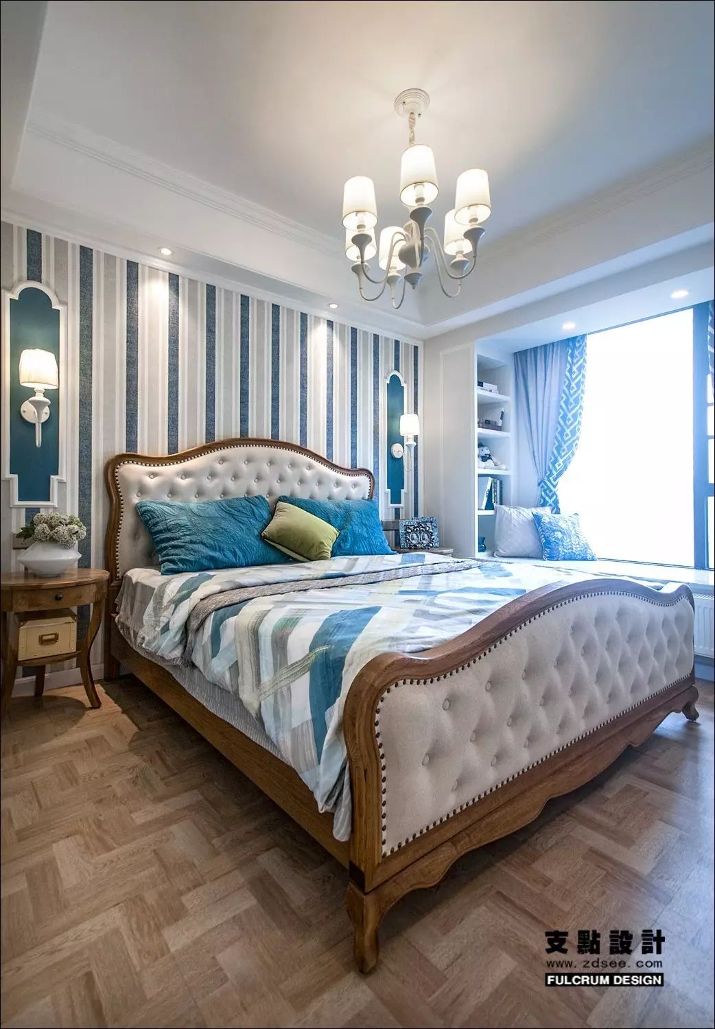 融侨城地中海混搭风 | 支点设计的 107 平米多彩海平线-31