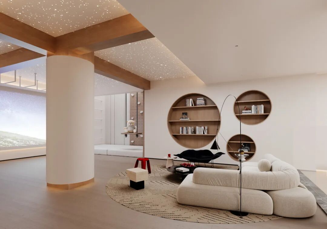 450㎡现代叠墅 卓悦城丨中国湖南丨纵向·空间设计-17