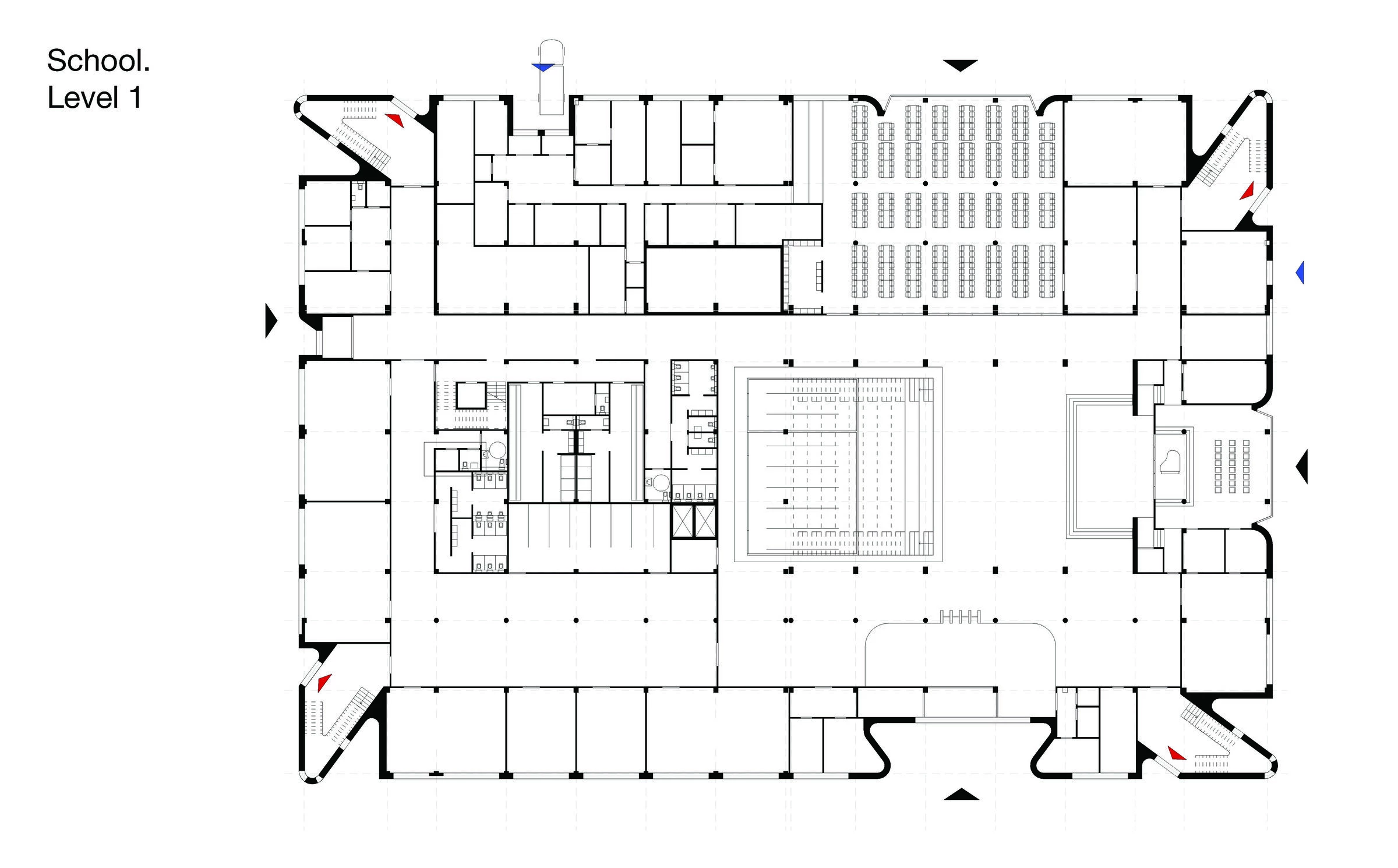 新西伯利亚公立学校丨俄罗斯新西伯利亚丨Brusnika Company,SVESMI-96