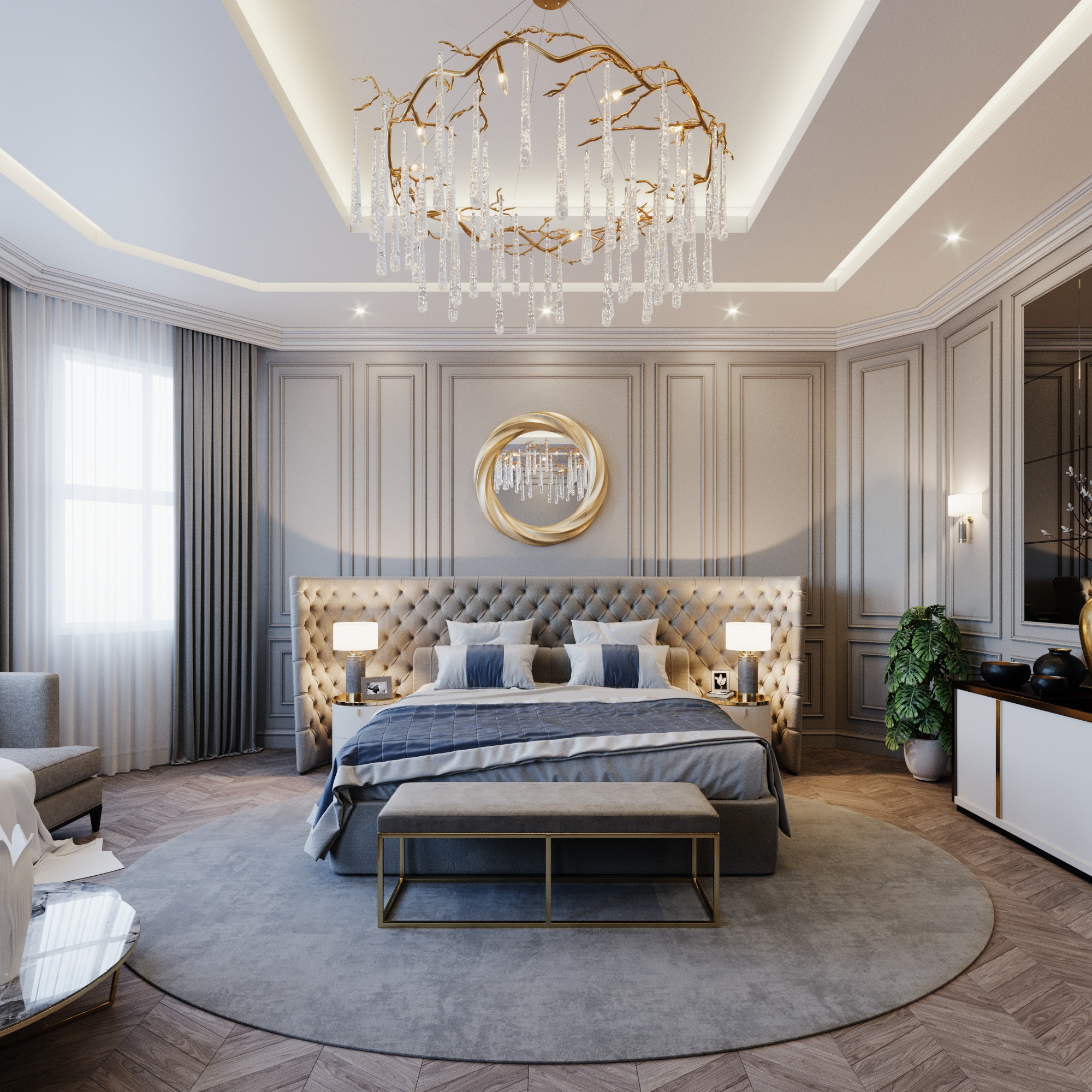 新古典主义别墅丨Shady Salah-48