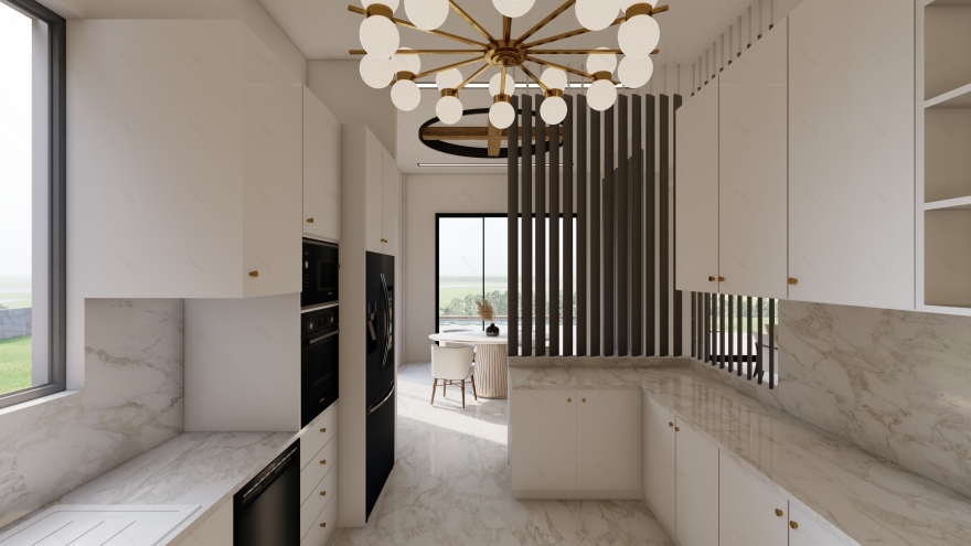 VillaRose 圆形书架设计-14