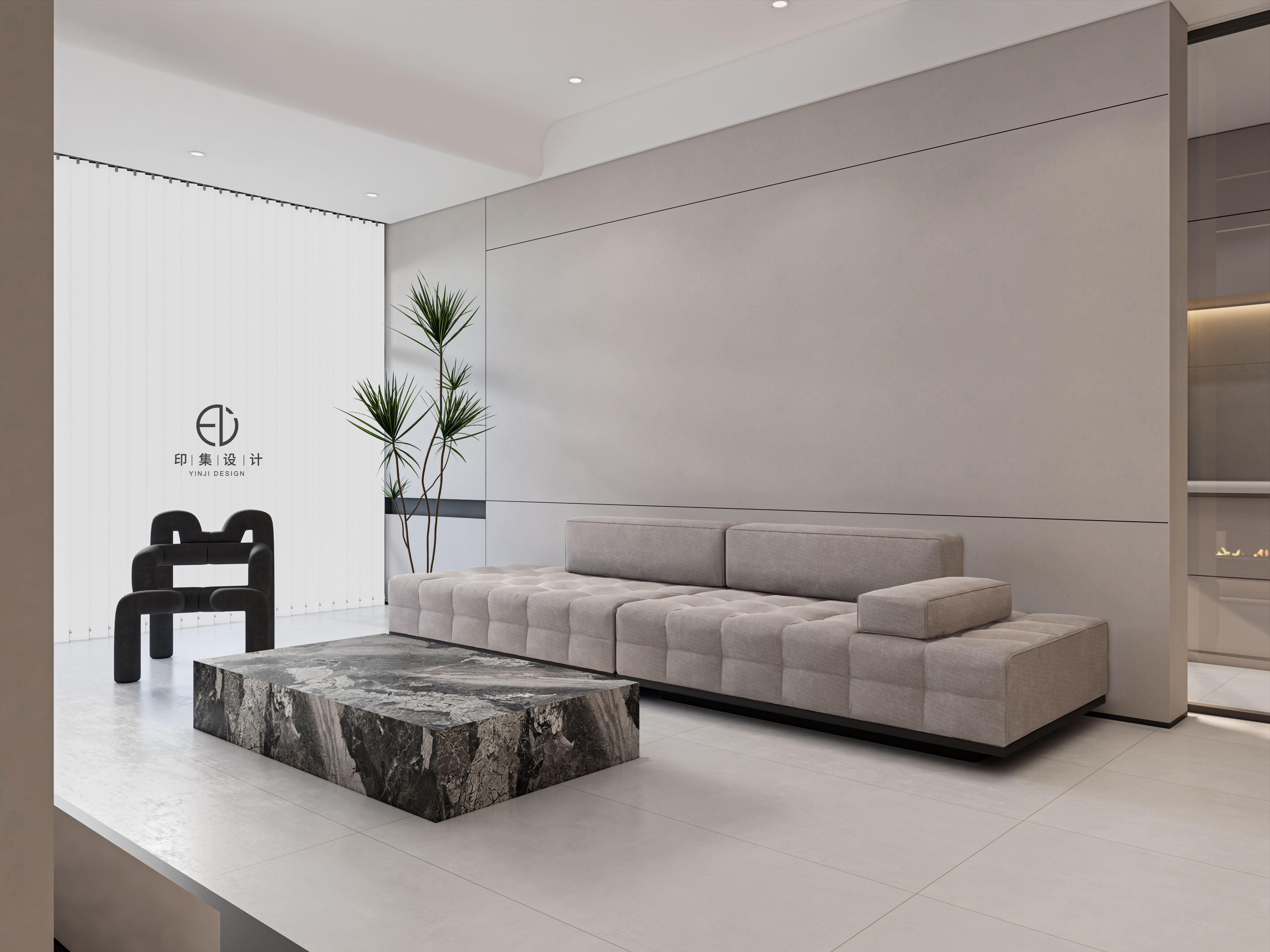 102㎡ 极简设计，静谧之境，回归纯粹-5