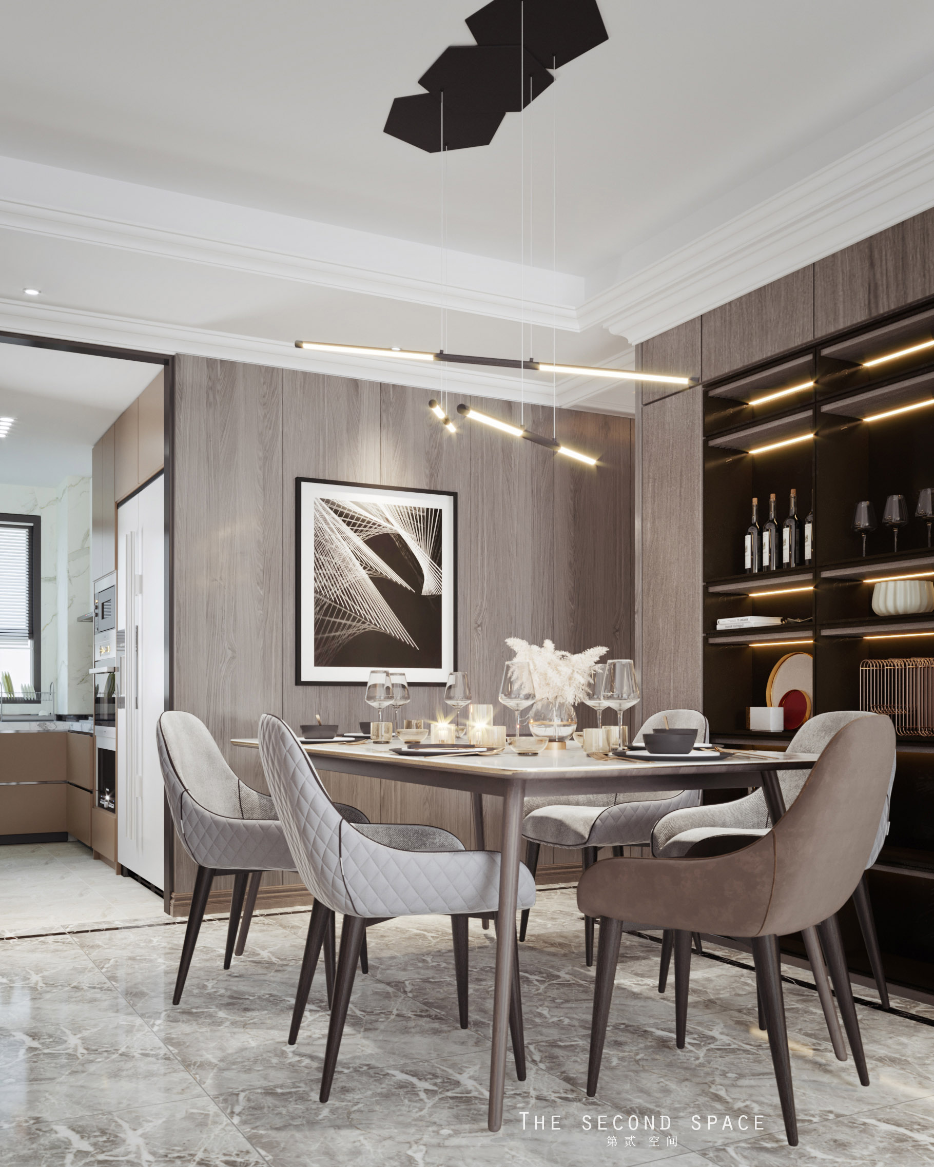 现代轻奢风打造商业空间新典范-7