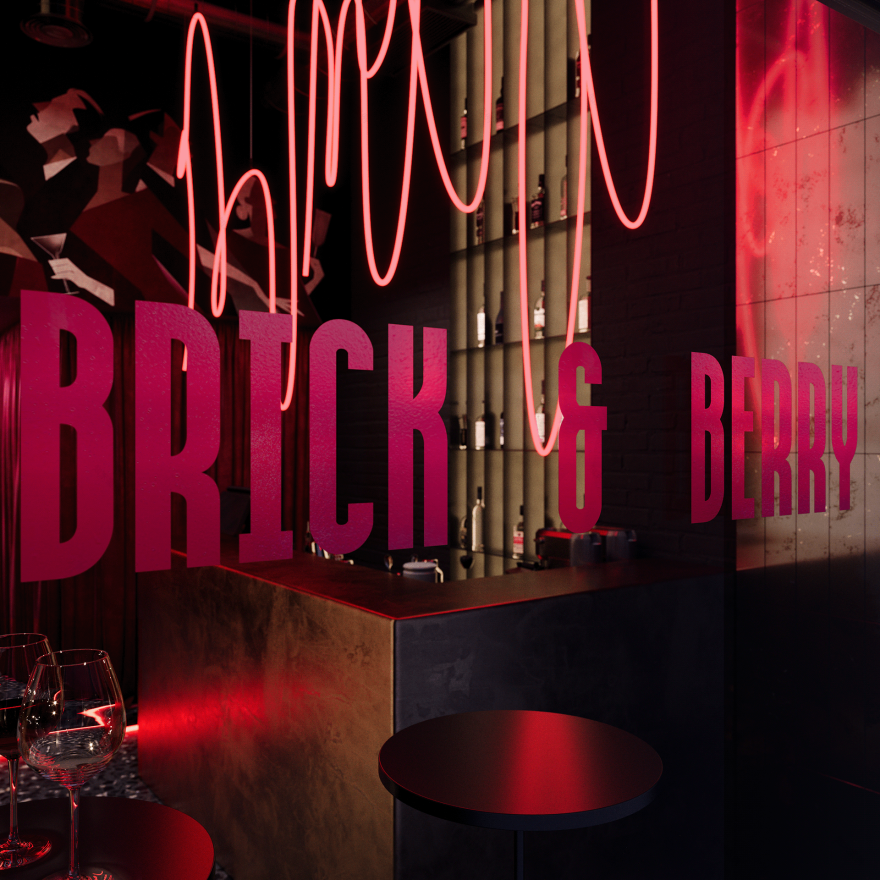 酒吧砖与浆果丨Alina Fygina-7