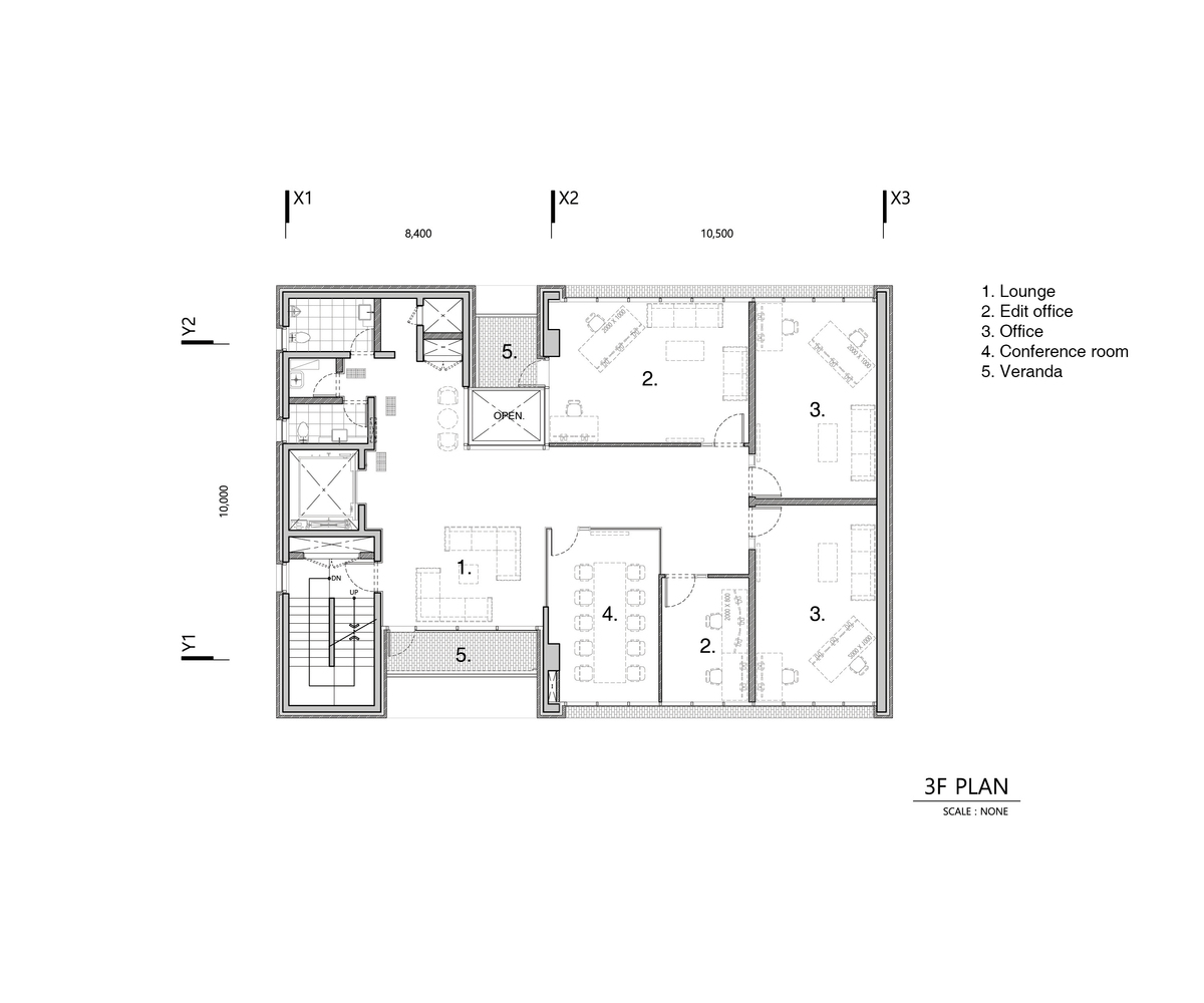 Vixen Studios Headquarters Seoul  YKH Associates-61