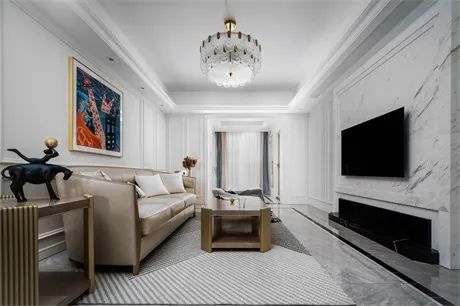 118㎡简欧三口之家丨中国揭阳丨欧素娜空间设计-7