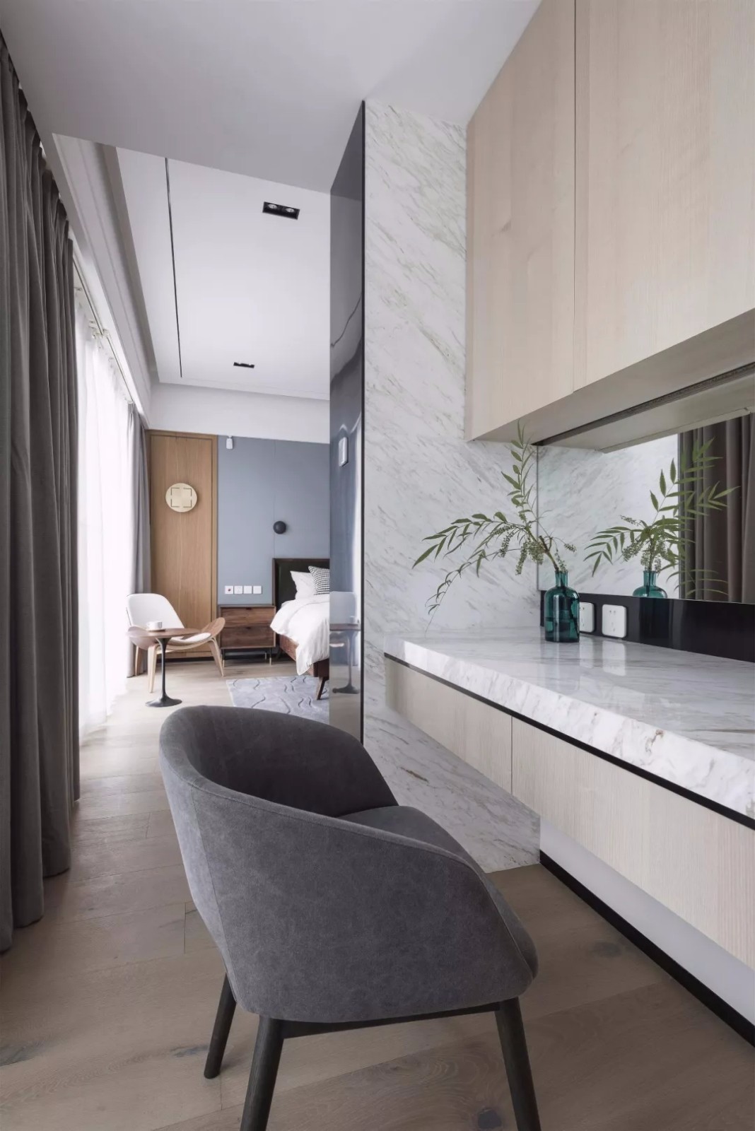 灰白色系极简美宅 | 沃克豪森设计-35