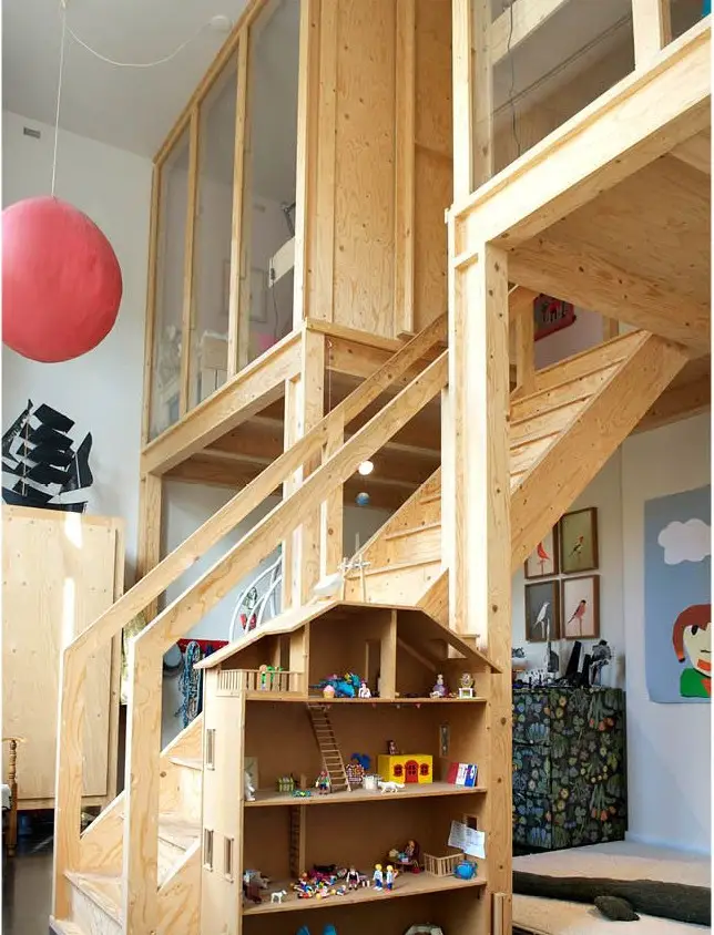 荷兰 19 世纪老学校改造的舒适亲子住宅-20