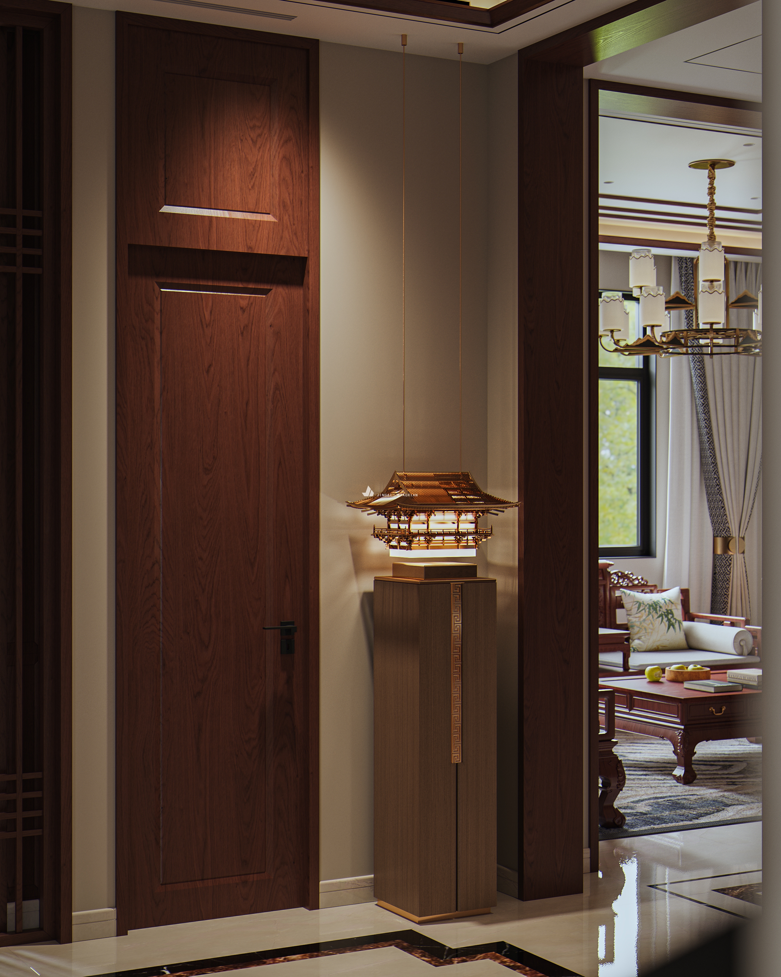 岁寒，然后知松柏之后凋也。(新中式风格)-23