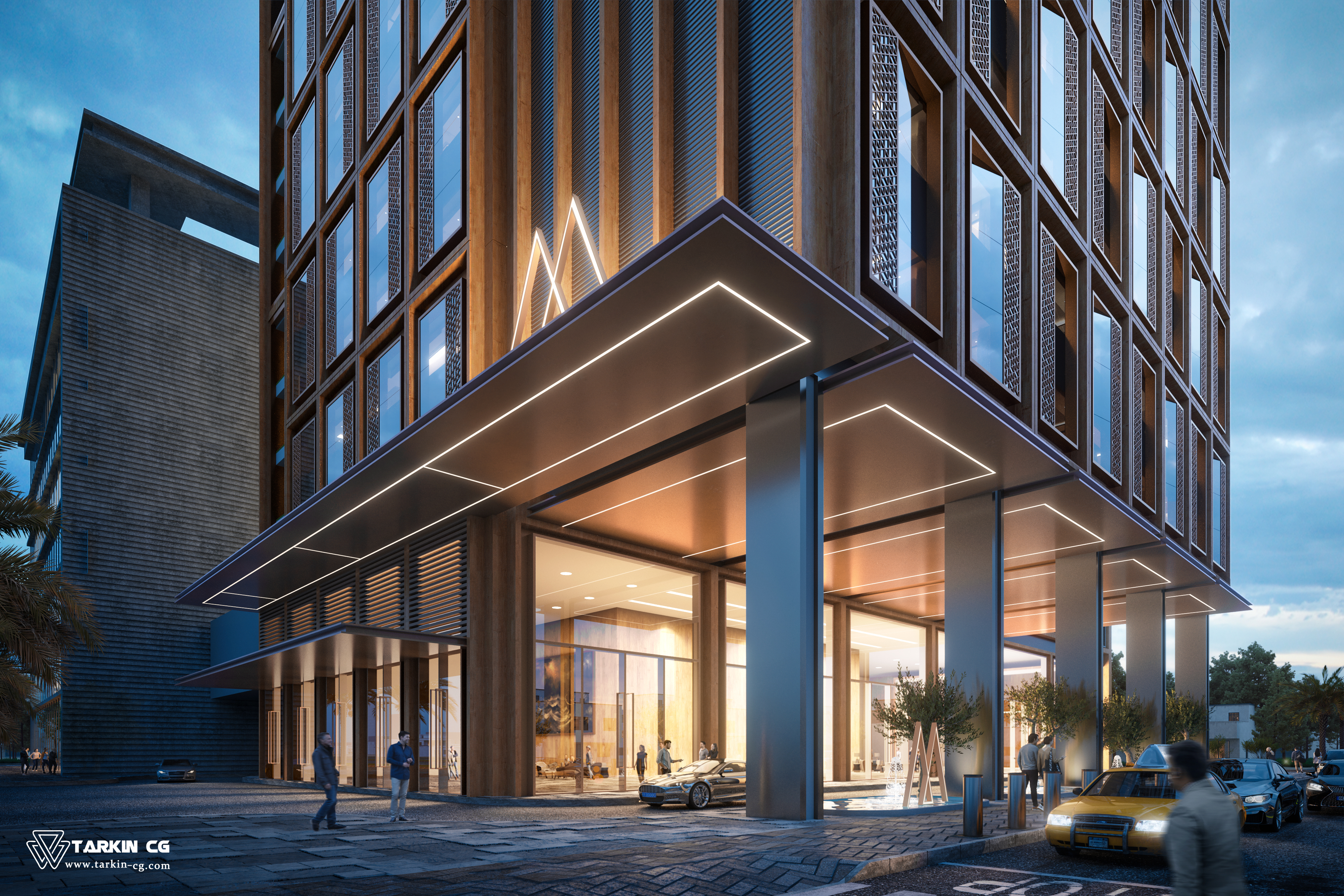 TarkinCG-KAFD Hotel with Skypool Visulization-5