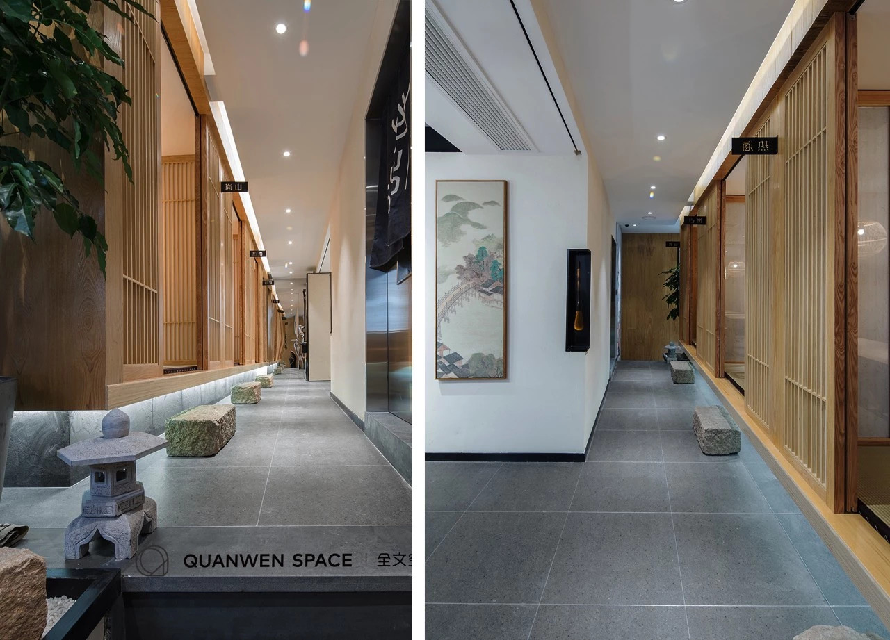 《鹿岛》日式料理 | 现代禅意融合传统美学的餐饮空间-56