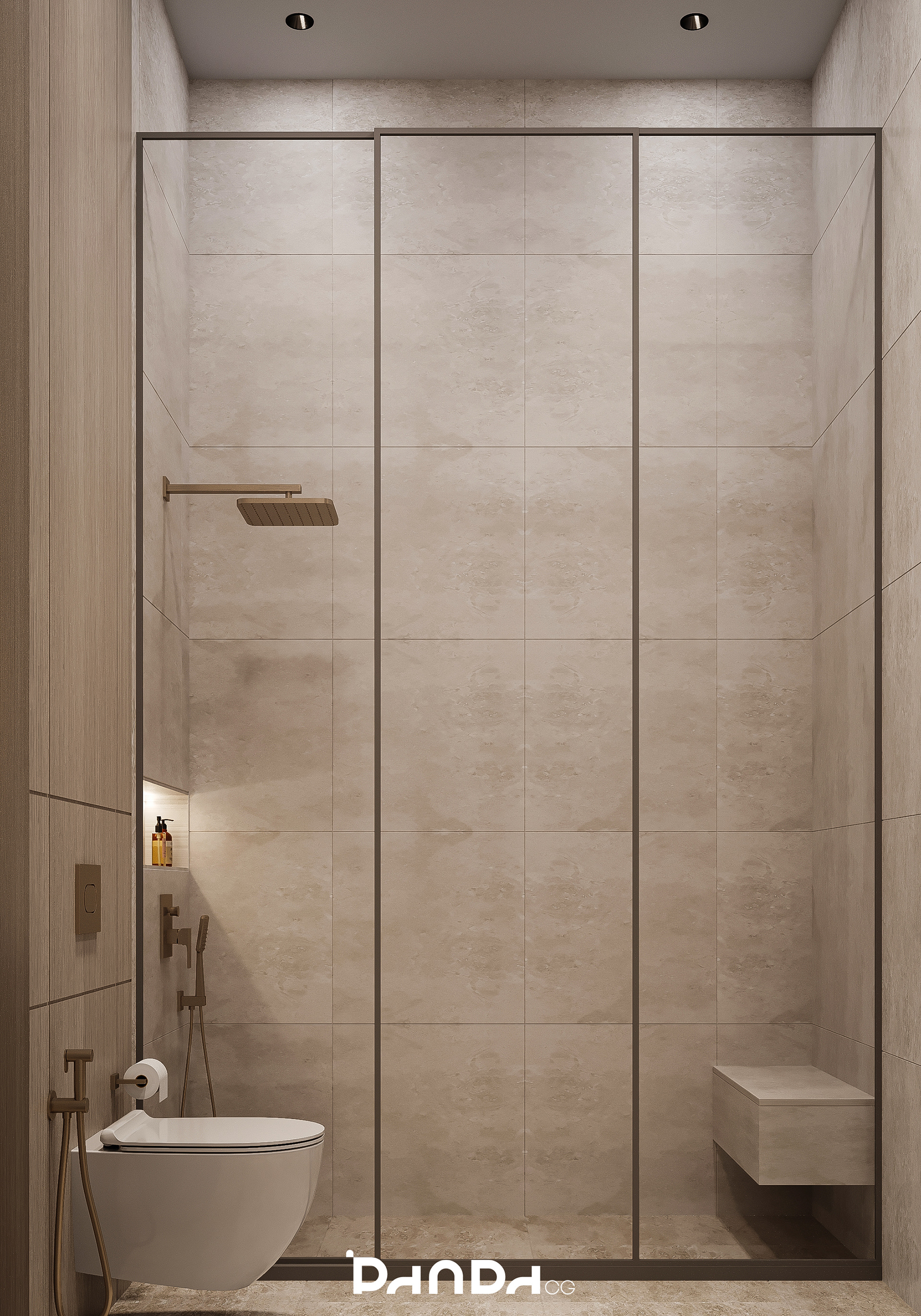 现代卧室与浴室设计丨Panda CG-19