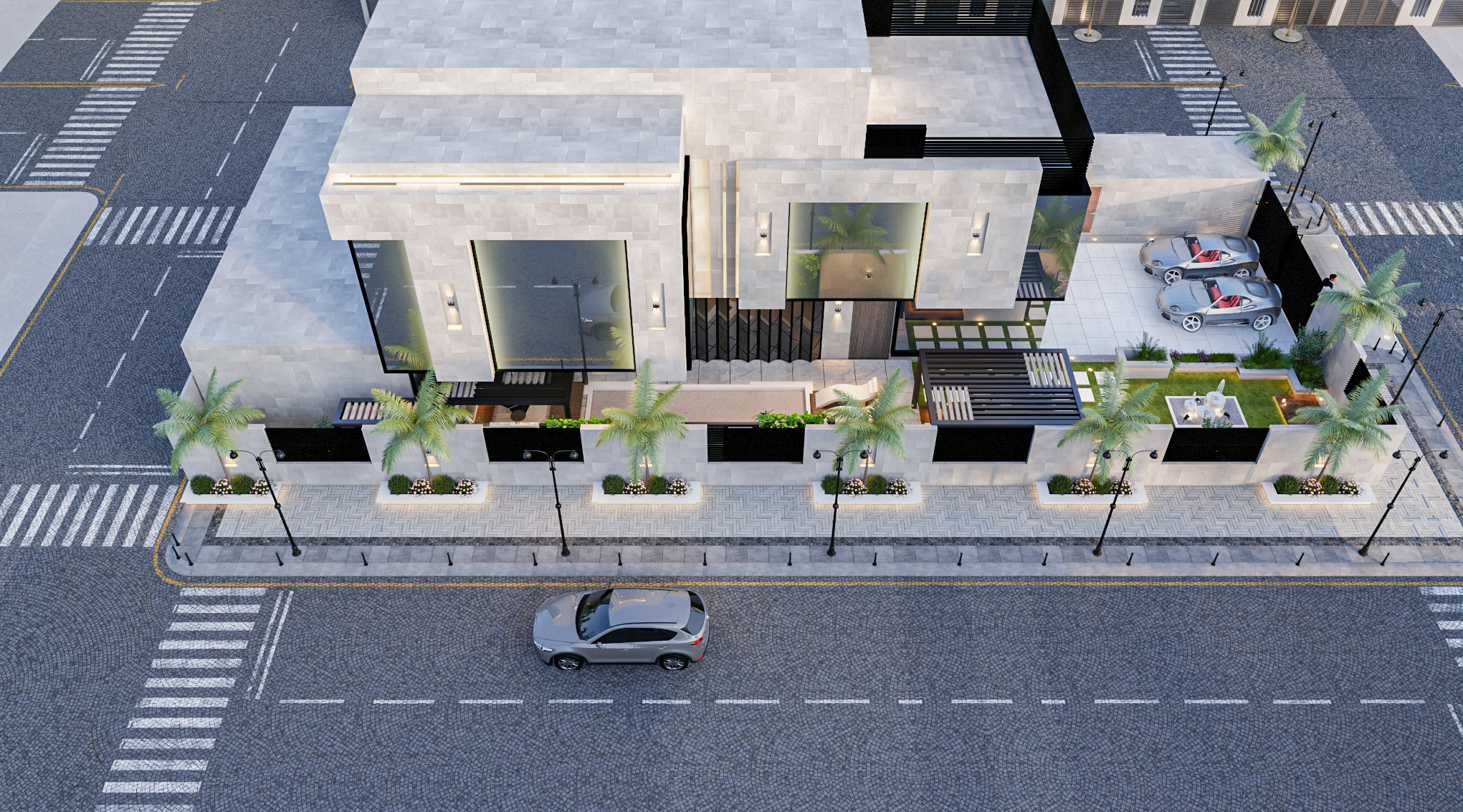 Villa Elevation Design（别墅立面设计）丨沙特阿拉伯丨Omar Studio-10