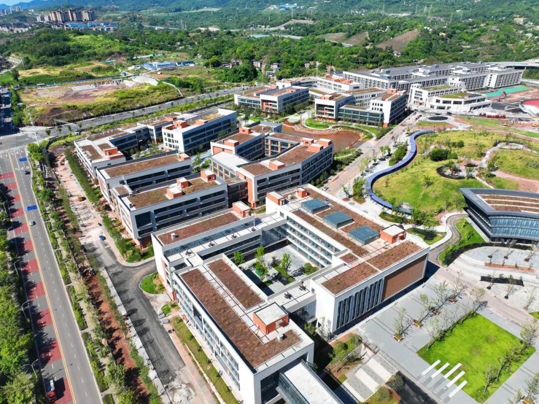 美丽校园！中国煤科重庆设计院匠心铸就的重庆工商大学茶园校区开学投用-2