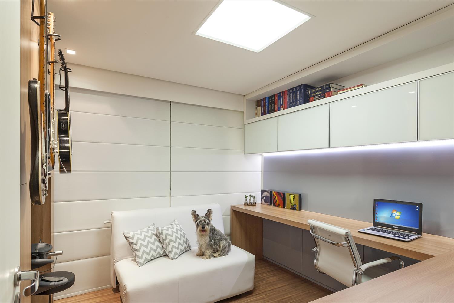 巴西 Carmen Calixto Arquitetura 设计的 Apartamento Holanda，展现温馨住宅魅力-9