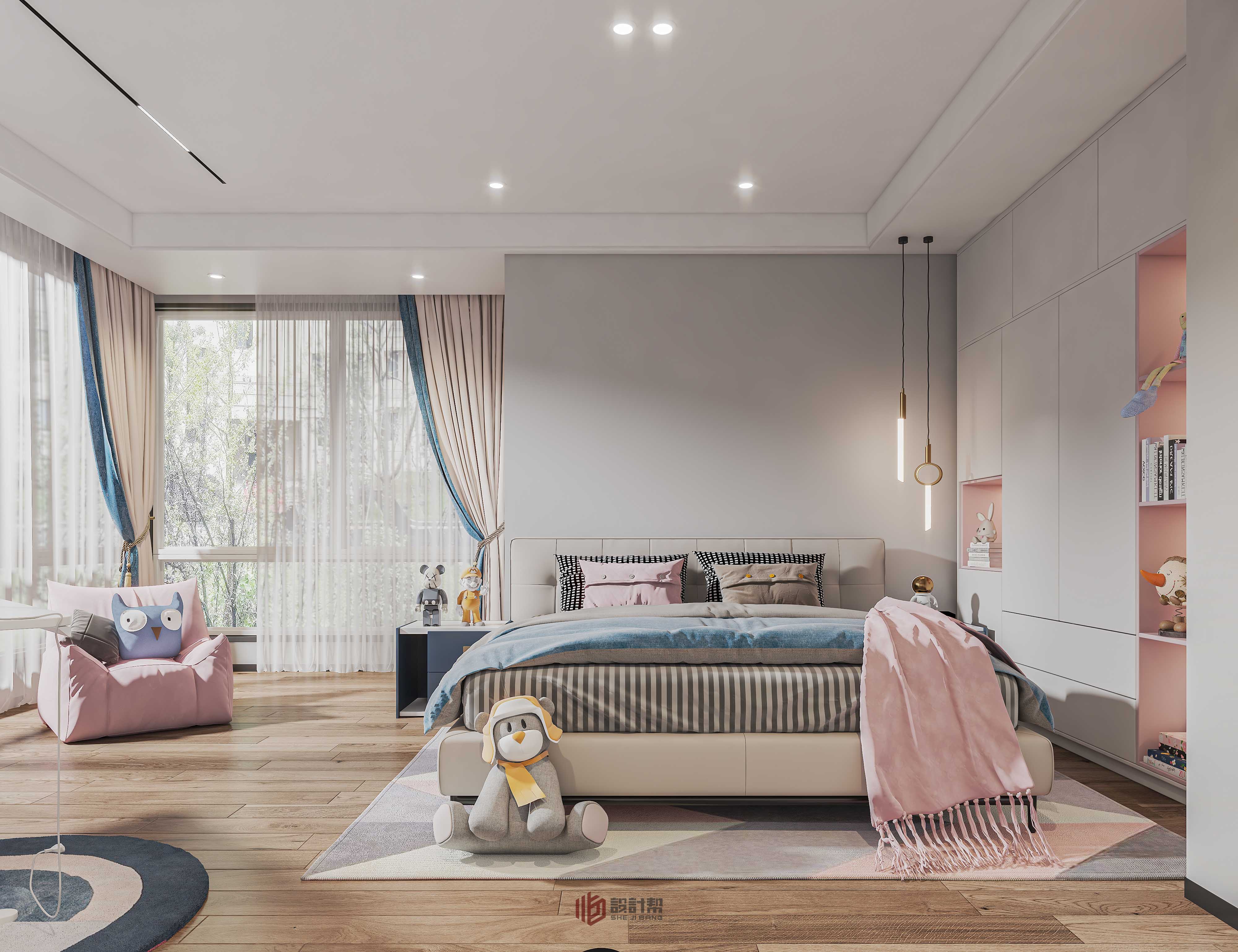 现代简约风·阳光舒适家居设计-15