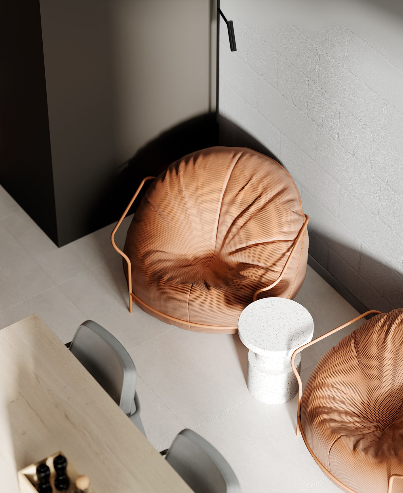 48㎡小空间公寓设计  超有设计感-3