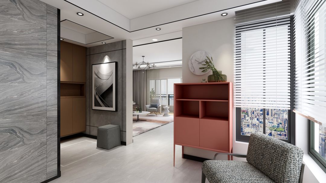 意式简约,时尚“蜜”度 | 成都金悦湾三口之家设计案例-43