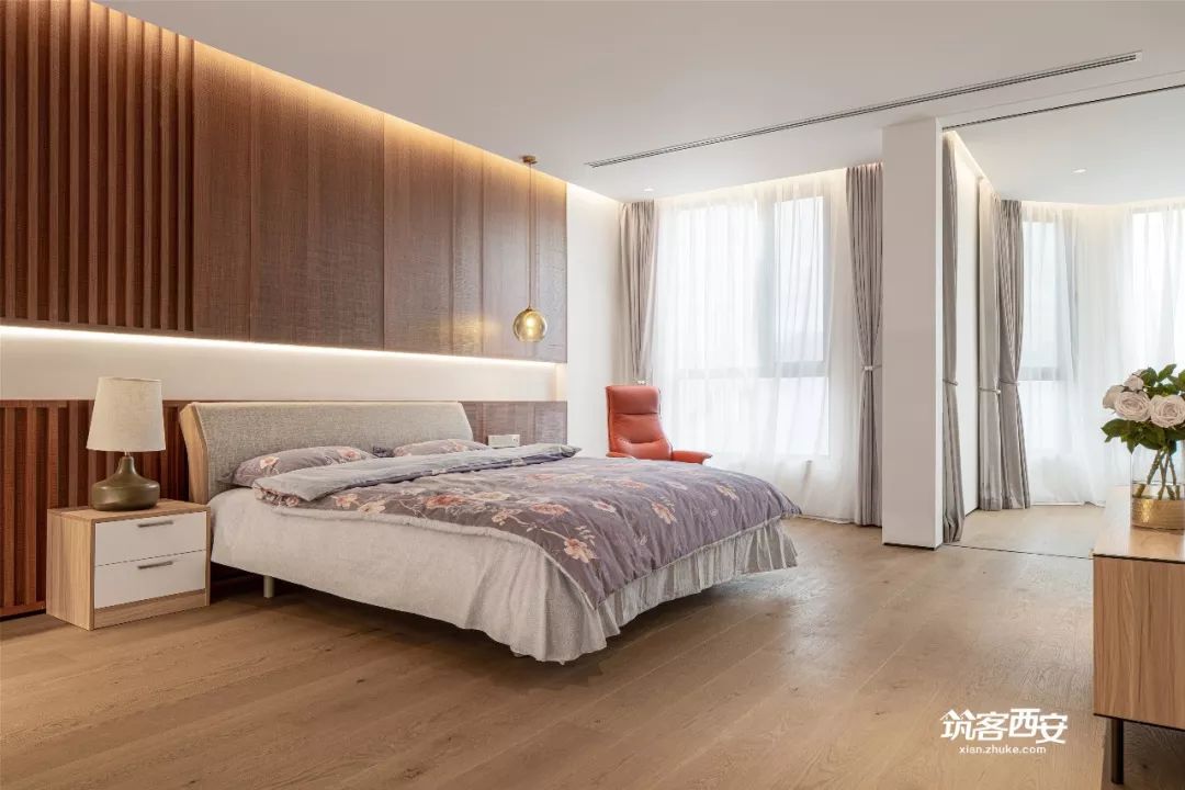 西安胡剑新作 | 400㎡大平层住宅，满足三代人五只猫的舒适生活-74