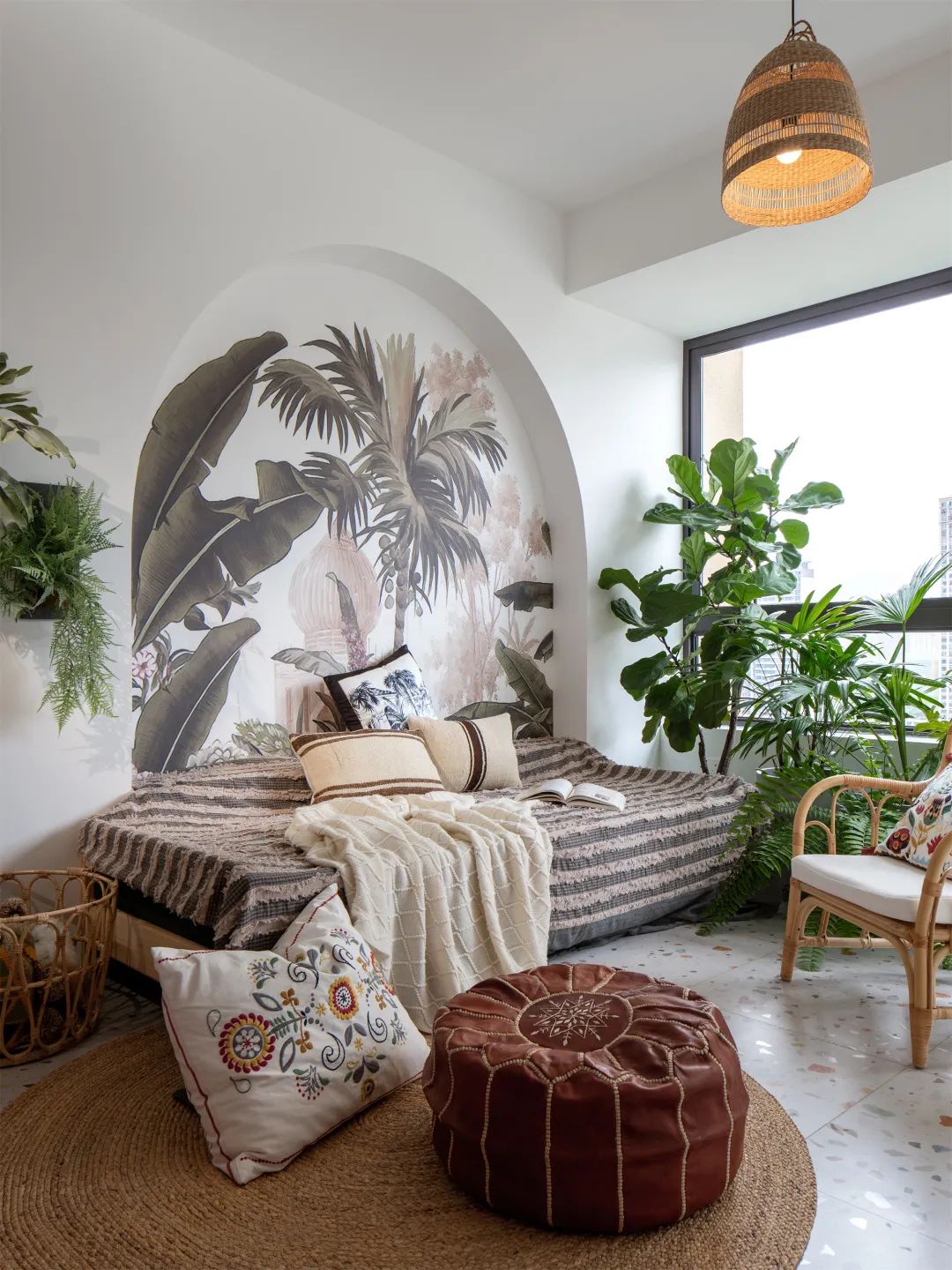 热情南美度假风,138㎡家的逆天改造丨中国厦门-9