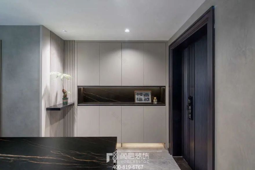 平湖御峰园×尚层装饰|极简风别墅设计,宁静的心灵居所-44