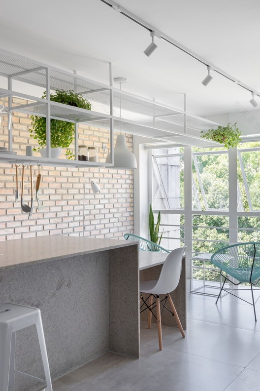 巴西 Tijolinhos 公寓丨Mínimo Arquitetura e Design-11