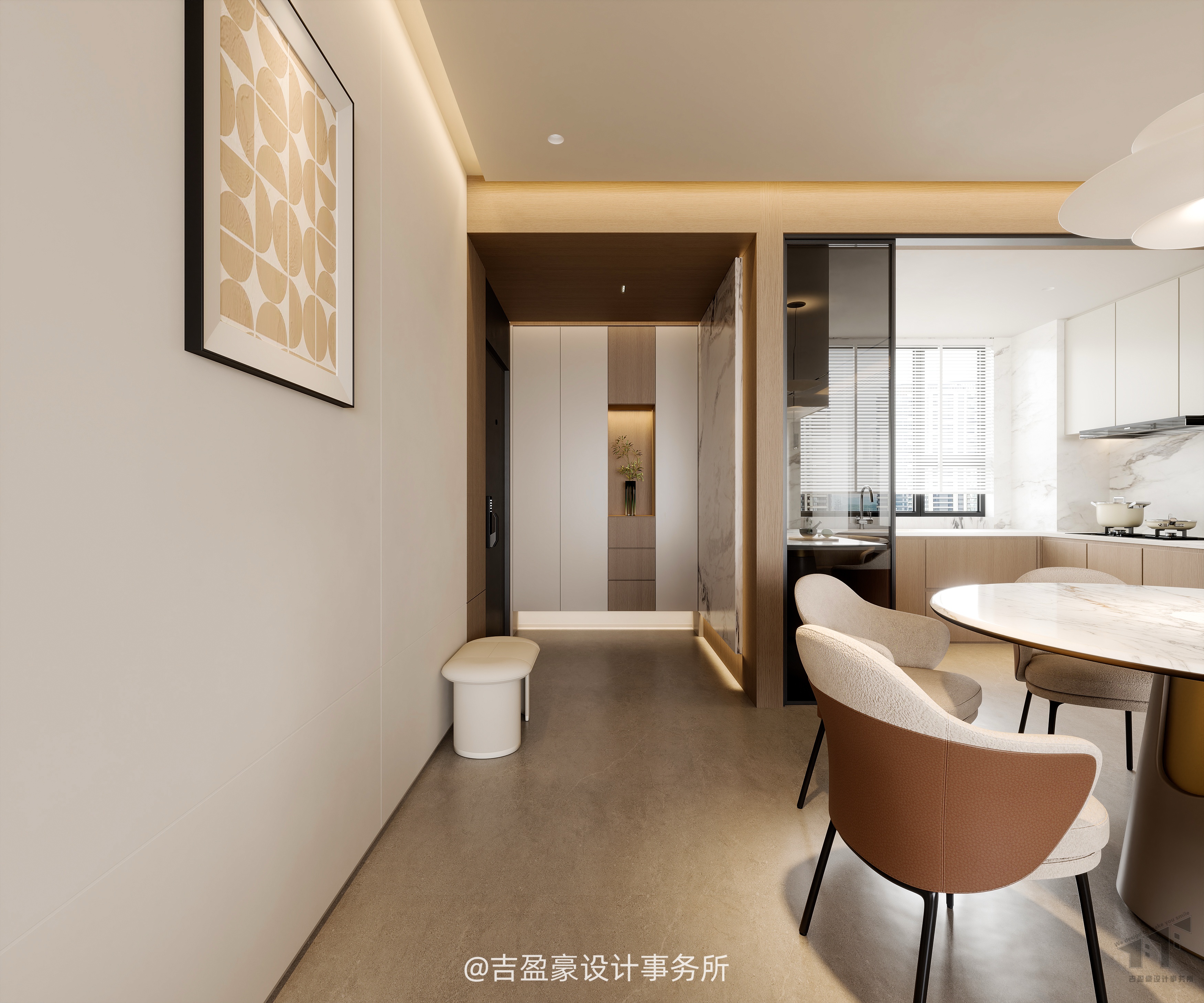 以境养心，不争之争：高知家庭的陪读房设计哲思-17