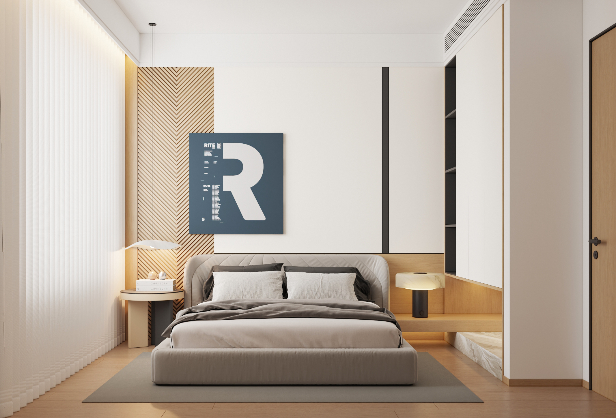 武汉-半岛九里 叠拼原木风设计-9