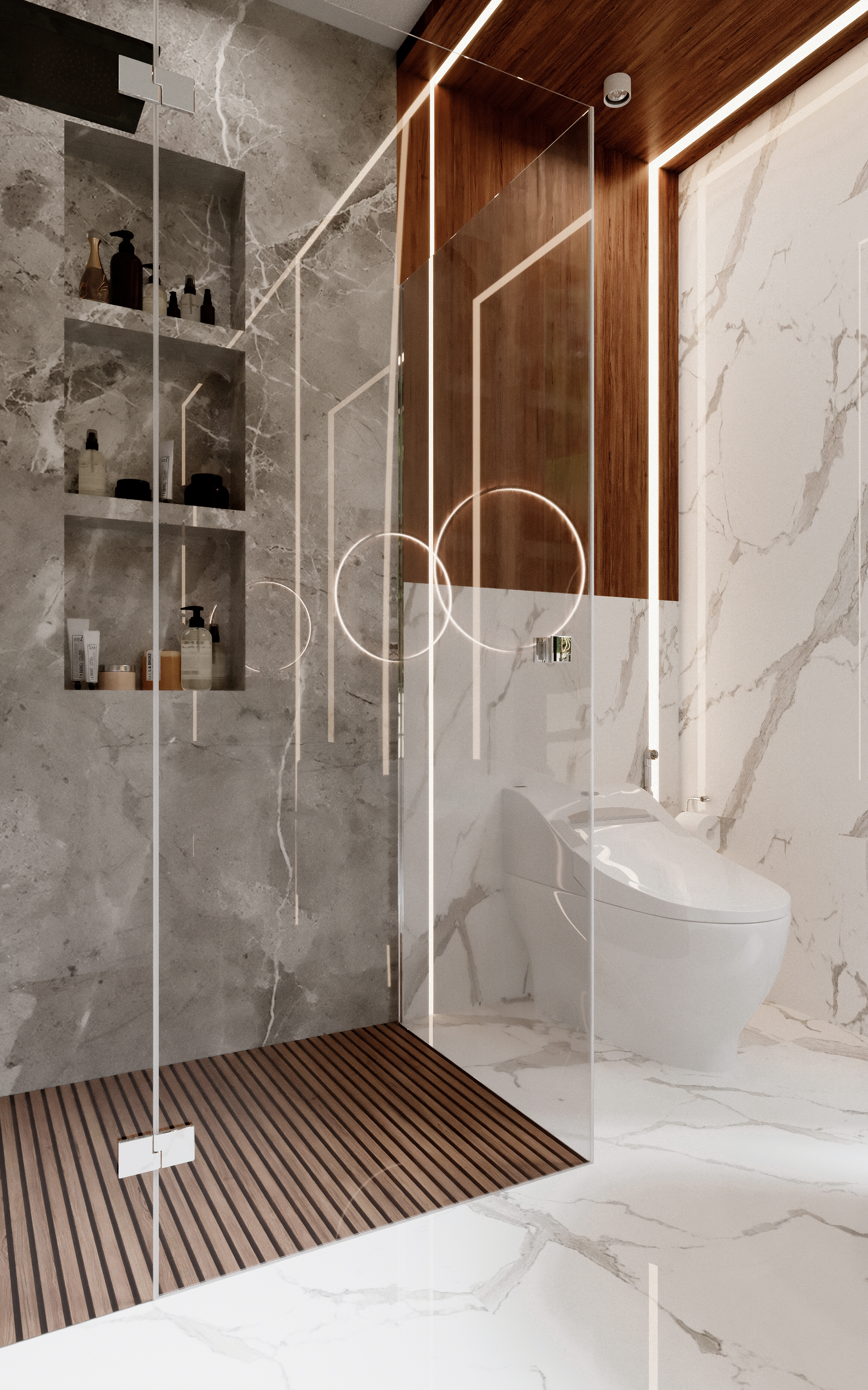 Modern Movable Cabinet with Flexible Interior Design-26