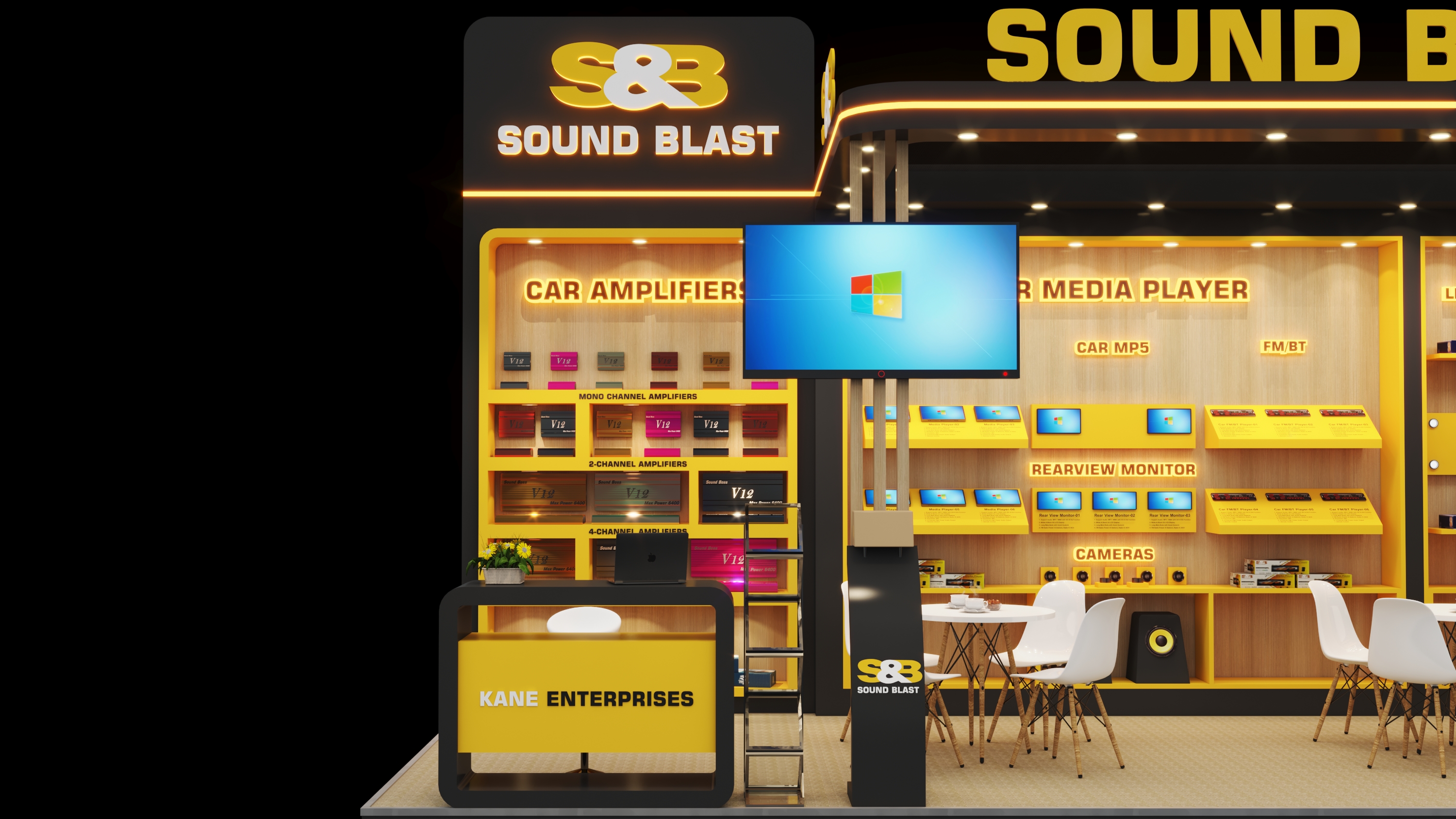 S&B Sound Blast 汽车展摊位设计-10