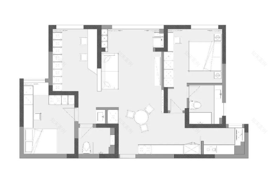 《觅》· 打破空间界限,构建甜蜜小家庭丨中国洛阳丨未止设计-21
