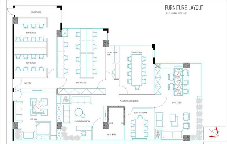 低成本且氛围宜人的办公空间设计丨印度丨Chirag Raj Design Studio-30