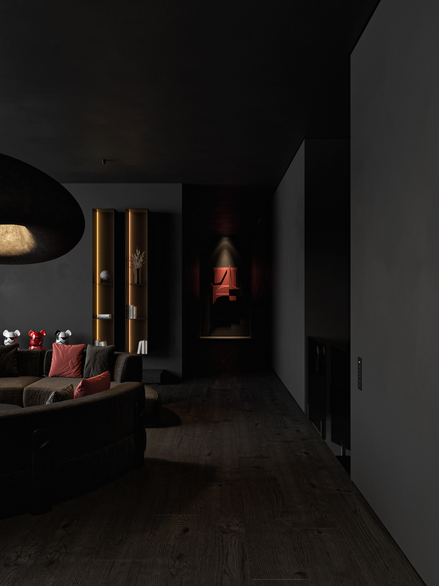 黑色别墅丨Andrey Vladimirov-21