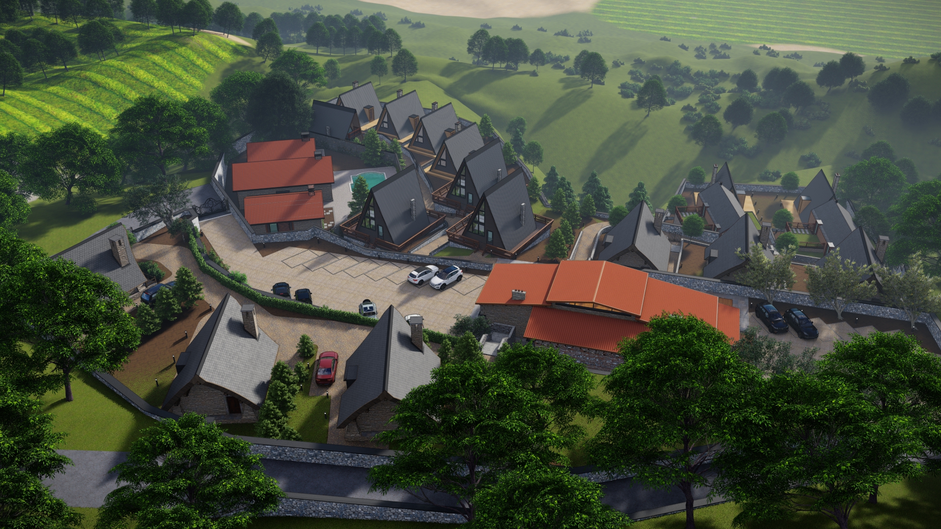 平房度假村丨Roalb Studio（与Tedi Zurbo合作）-7