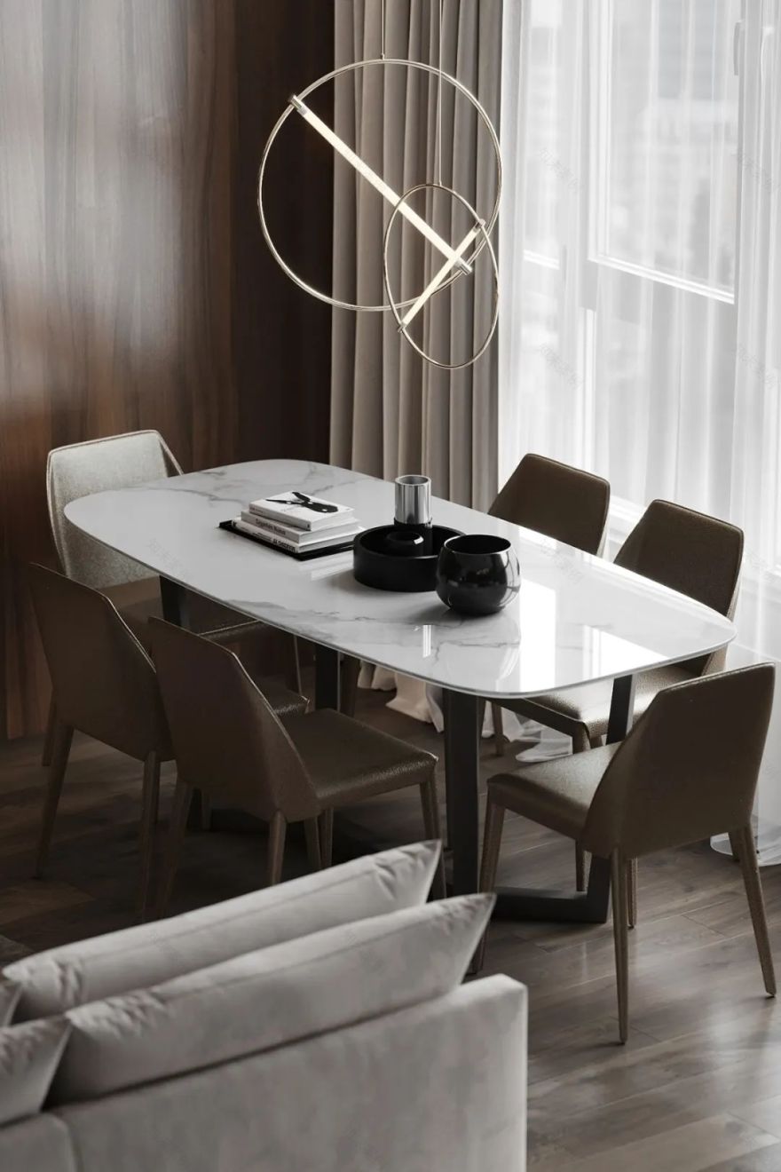 127㎡顶层复式简约干练公寓设计丨KYDE.architects-9