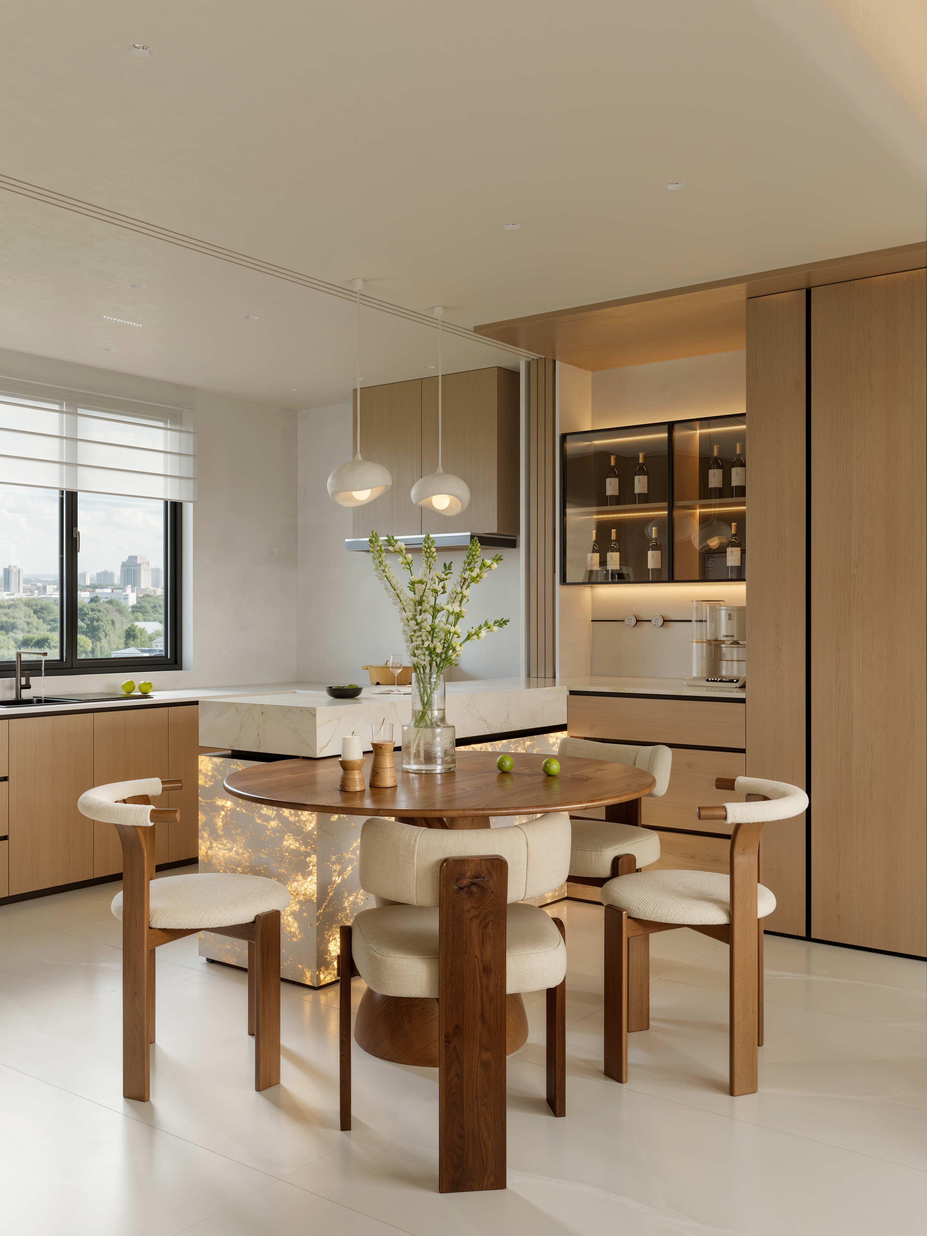 原木风设计 原木风客厅-8