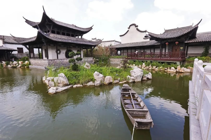 中国院子（南北院子）景观绿化工程-46