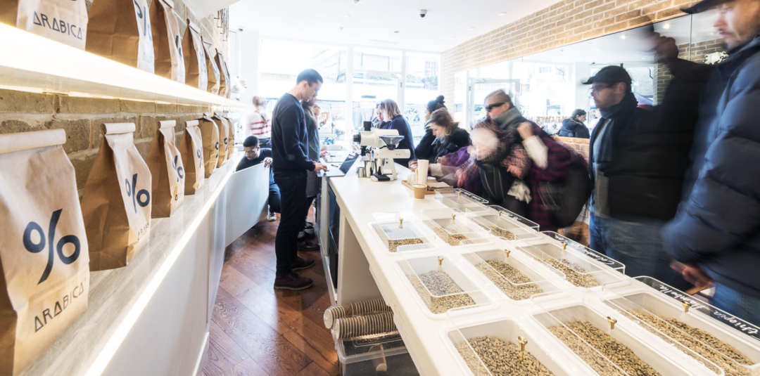 %Arabica 咖啡馆 | 极简设计打造全球网红店-114