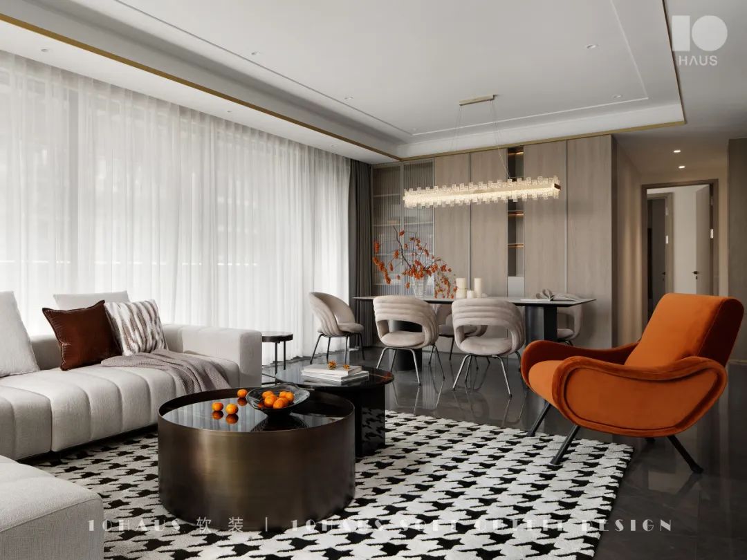 赤霞橙光 · 四川成都现代轻奢风住宅设计丨中国成都丨10HAUS-19