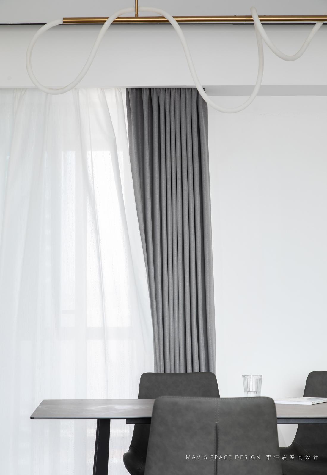 黑白灰简约空间 · 精装房改造案例-37