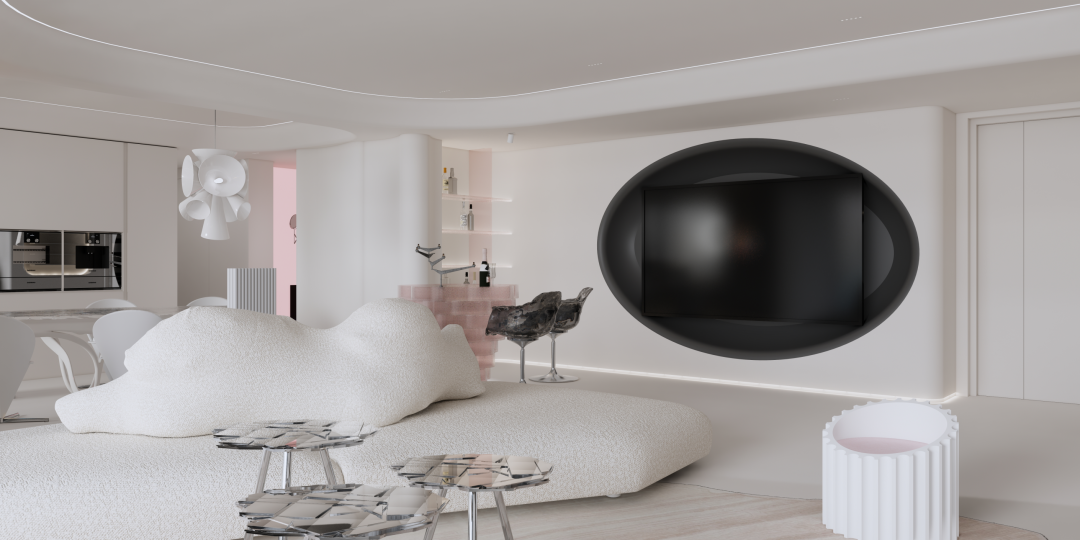 晨暮粉彩 · 西派城奢雅室内设计丨奇点上宅-9