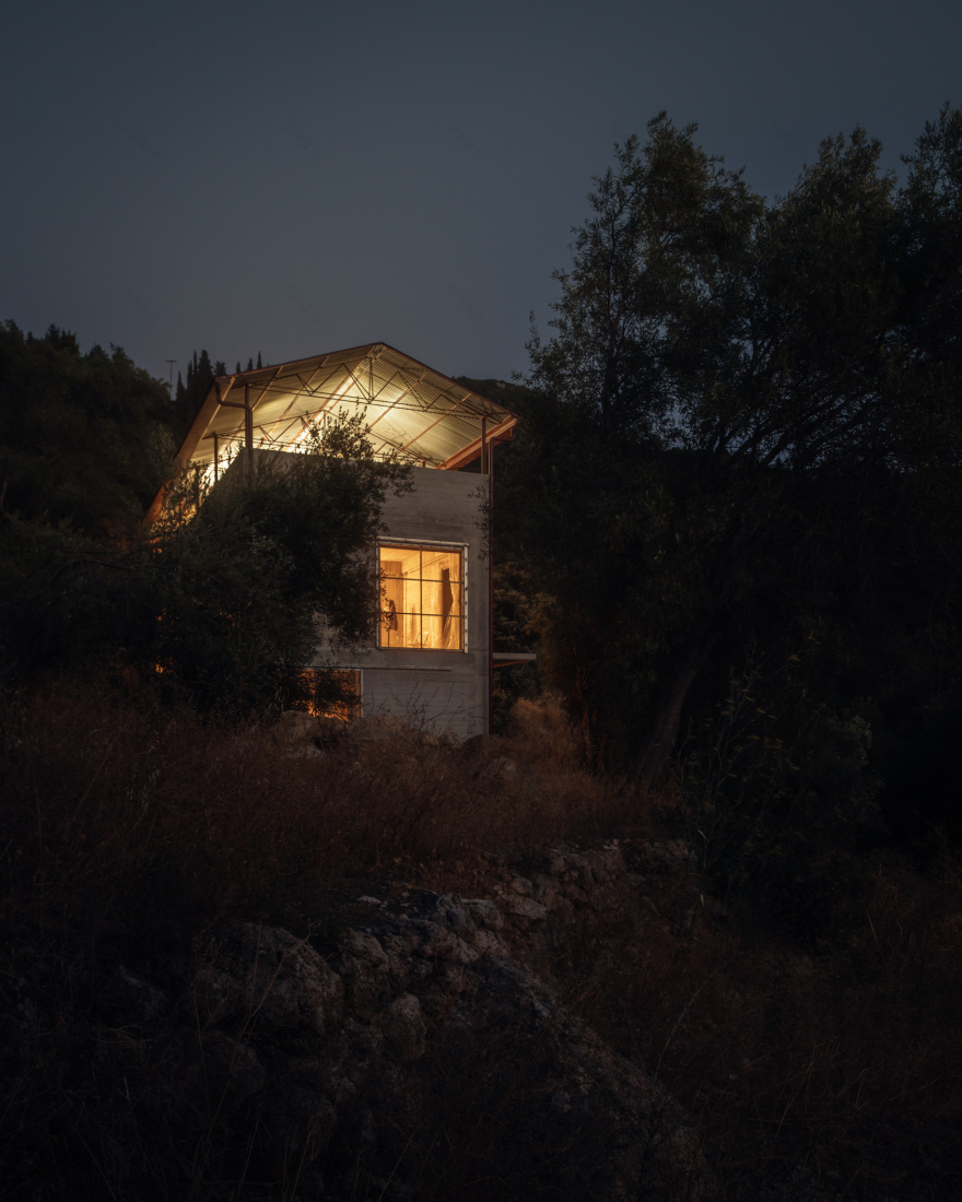 橄榄林中的房子丨希腊丨Invisible Studio-16