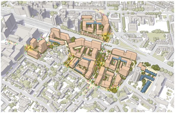 Canning Town Regeneration Masterplan | Jestico + Whiles-15