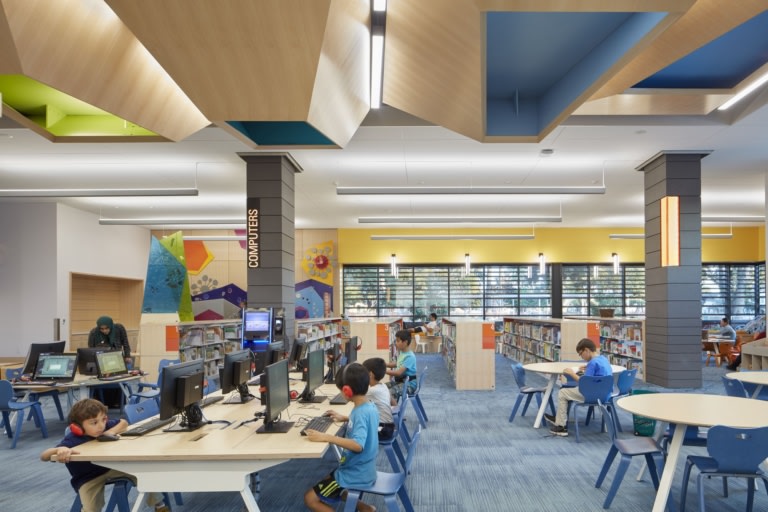 Hayward Library & Community Learning Center by Noll & Tam Architects-23