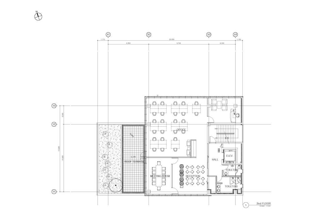 借鉴工厂建筑和钢结构几何感和谐的仓储式办公楼设计丨韩国南杨州市丨戈者设计-13
