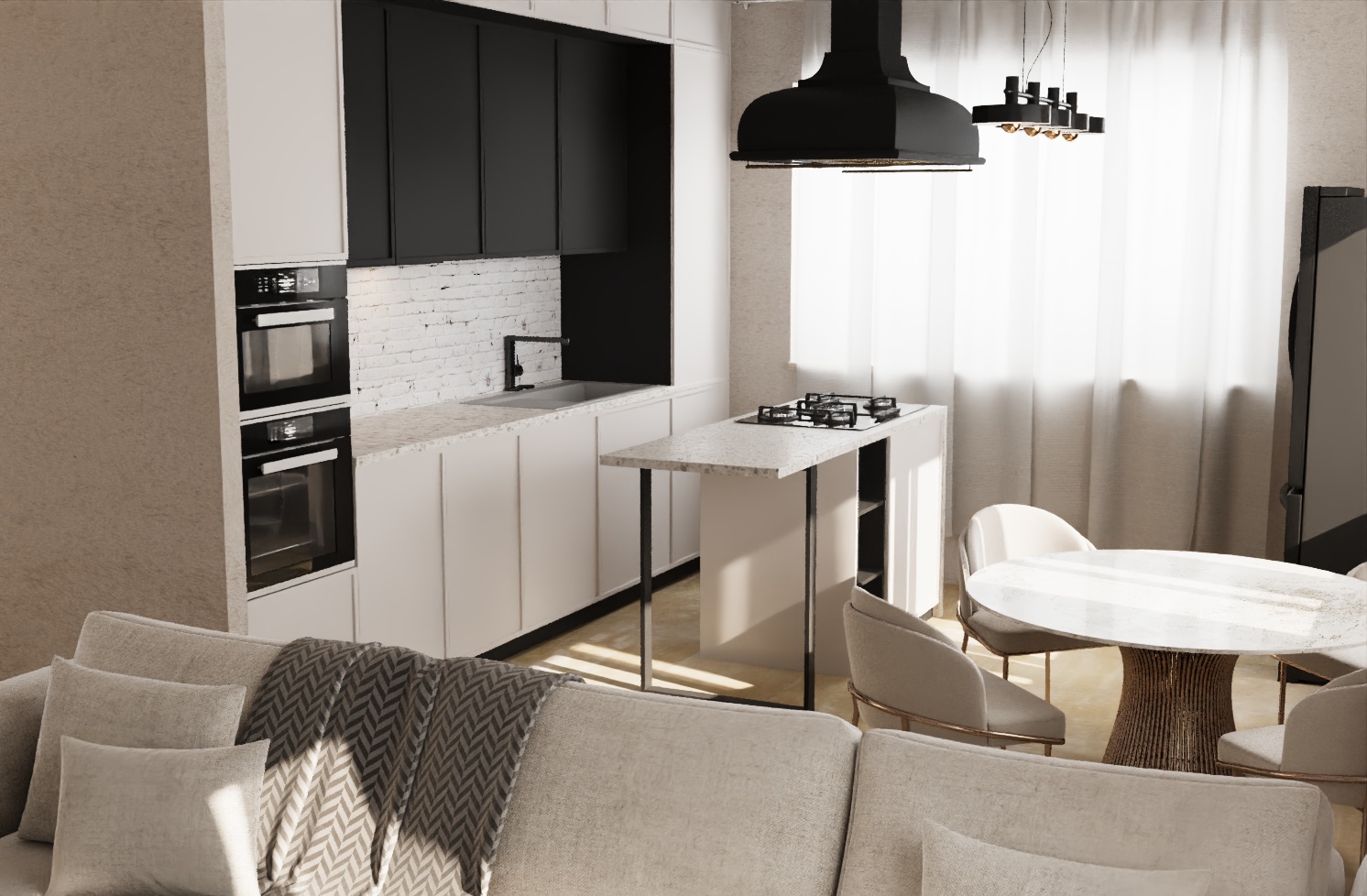 Warm Minimal Interior | Ground Floor-10