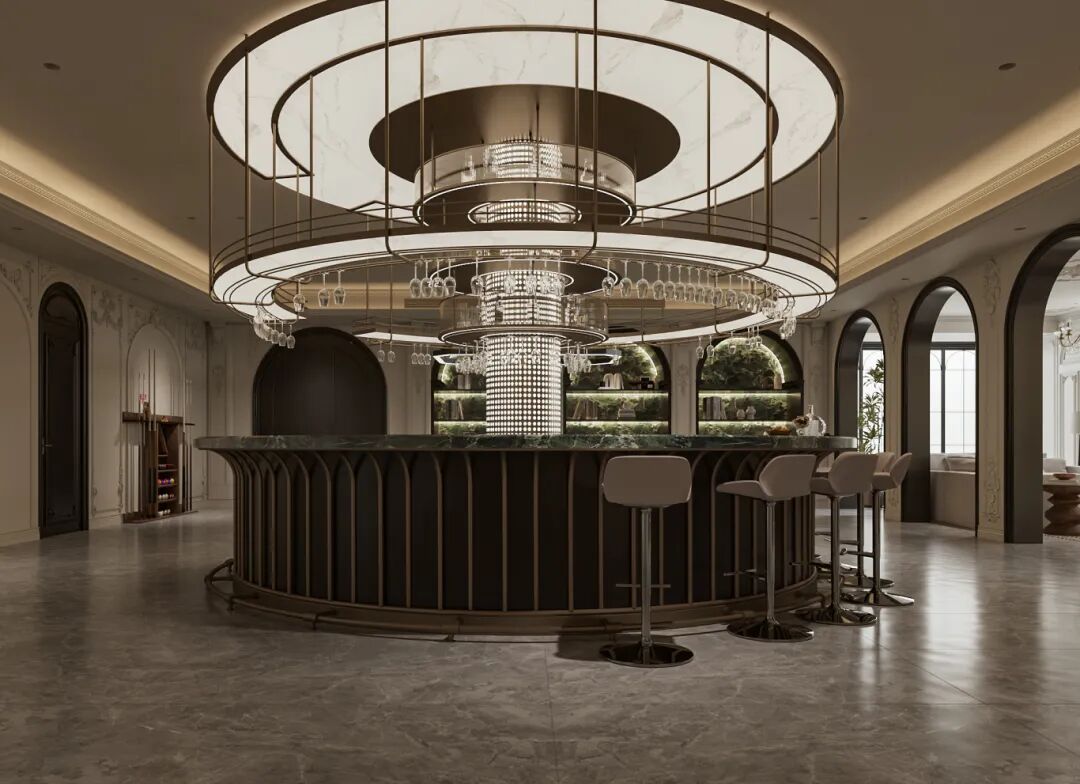 P.W.璞物设计丨多伦多1300㎡独栋别墅，雕花琢韵墅写人生-135